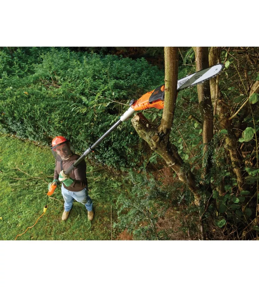 POTATORE A CATENA TELESCOPICO ELETTRICO BLACK+DECKER BARRA 25 CM 800 W