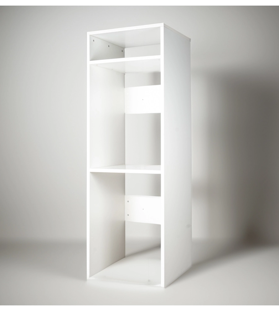 MOBILE PER LAVATRICE E ASCIUGATRICE BIANCO 70X64X203 CM