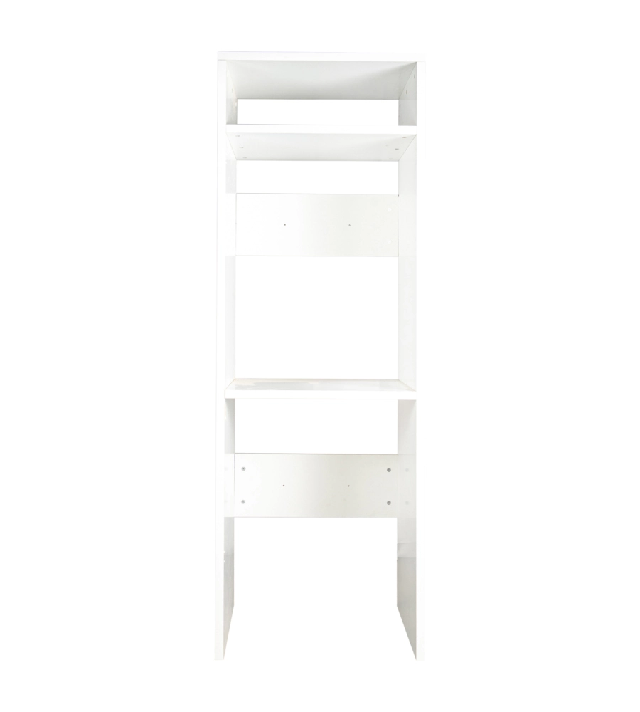 MOBILE PER LAVATRICE E ASCIUGATRICE BIANCO 70X64X203 CM