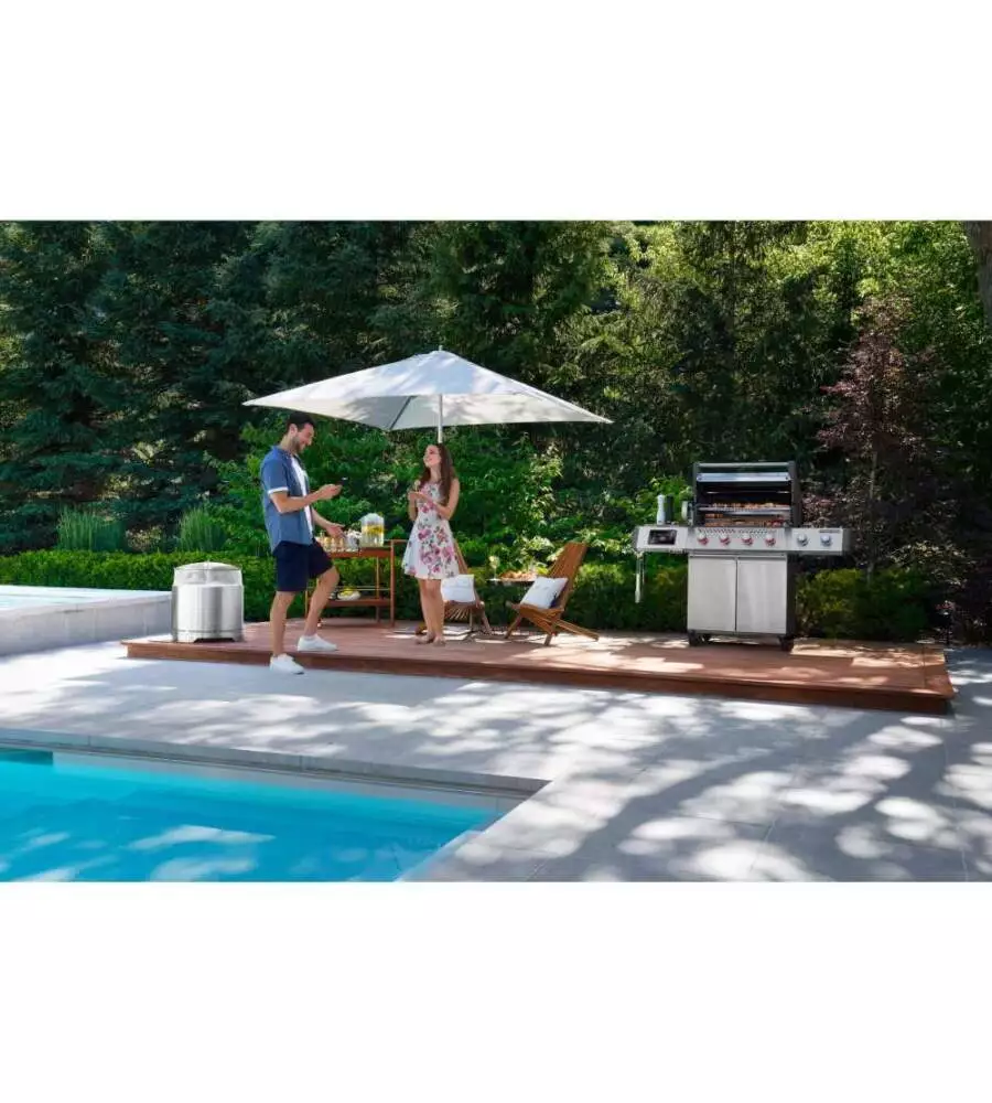 BARBECUE A GAS NAPOLEON "PRESTIGE PRO 500" GRIGIO 6 BRUCIATORI