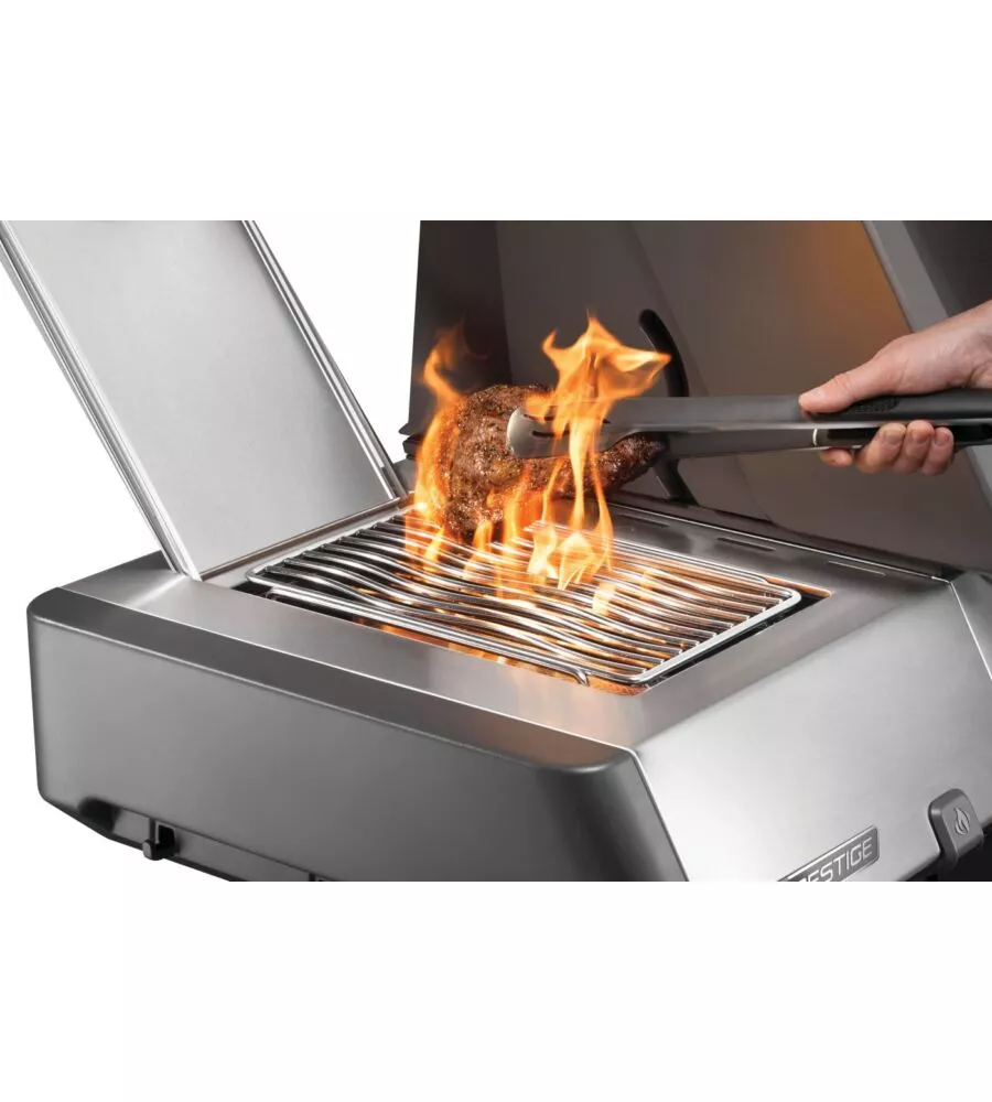 BARBECUE A GAS NAPOLEON "PRESTIGE 665 CONNECTED" GRIGIO 7 BRUCIATORI