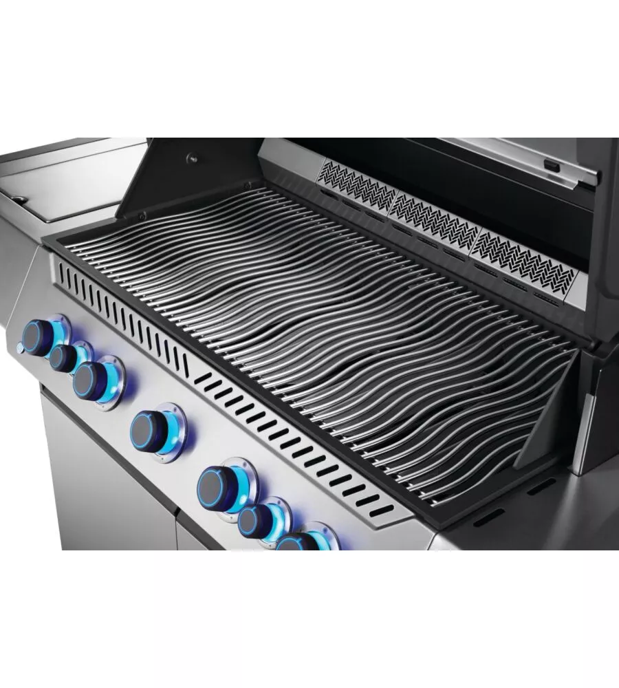 BARBECUE A GAS NAPOLEON "PRESTIGE 665 CONNECTED" GRIGIO 7 BRUCIATORI