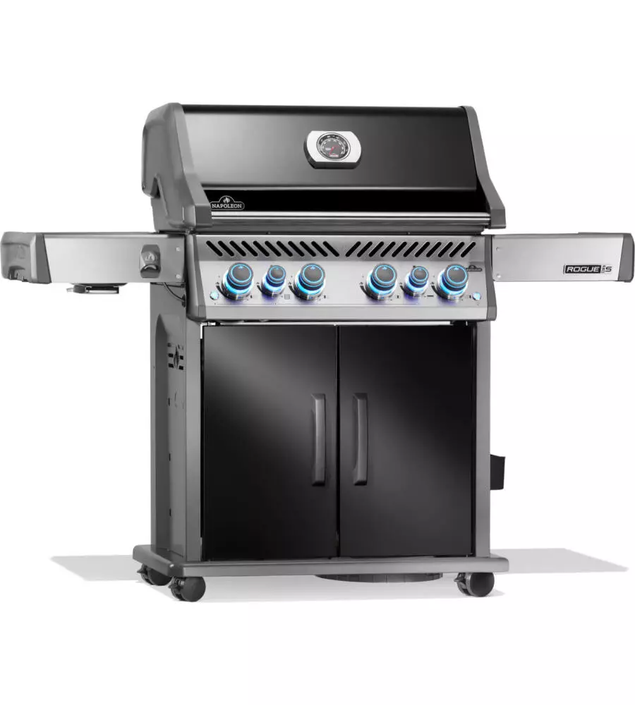 BARBECUE A GAS NAPOLEON "ROGUE PRO S 525" NERO 6 BRUCIATORI