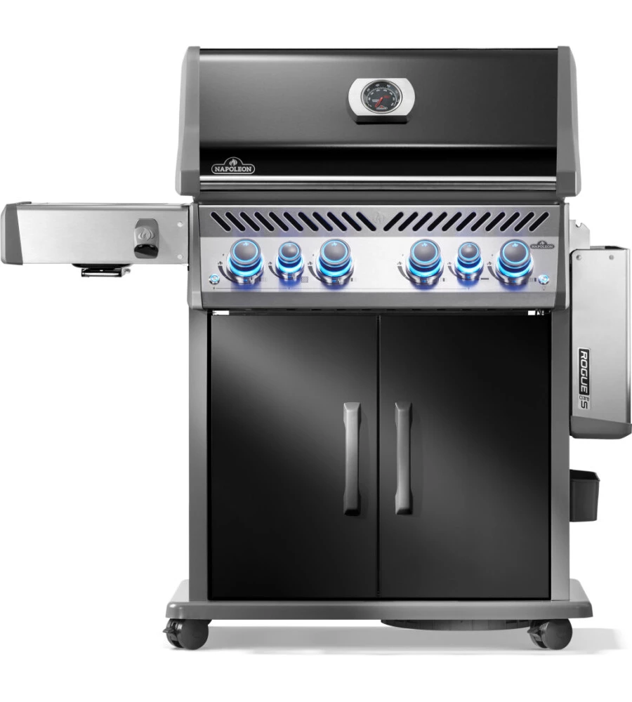 BARBECUE A GAS NAPOLEON "ROGUE PRO S 525" NERO 6 BRUCIATORI