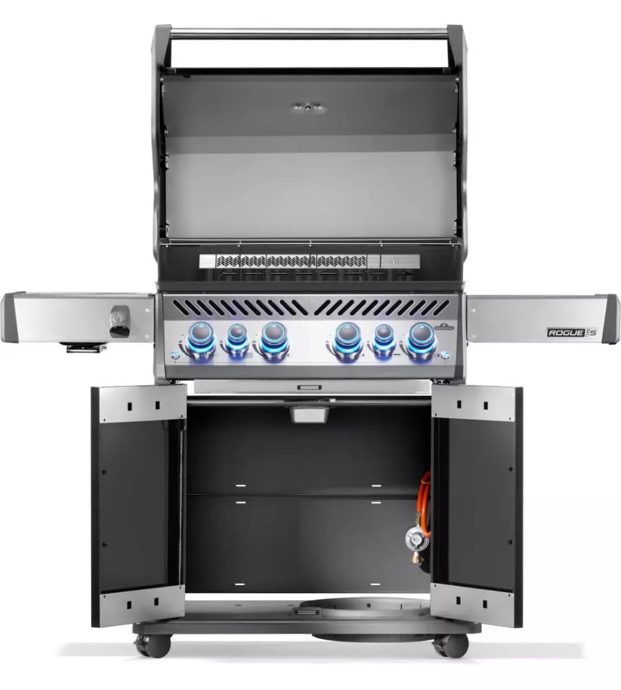 BARBECUE A GAS NAPOLEON "ROGUE PRO S 525" NERO 6 BRUCIATORI