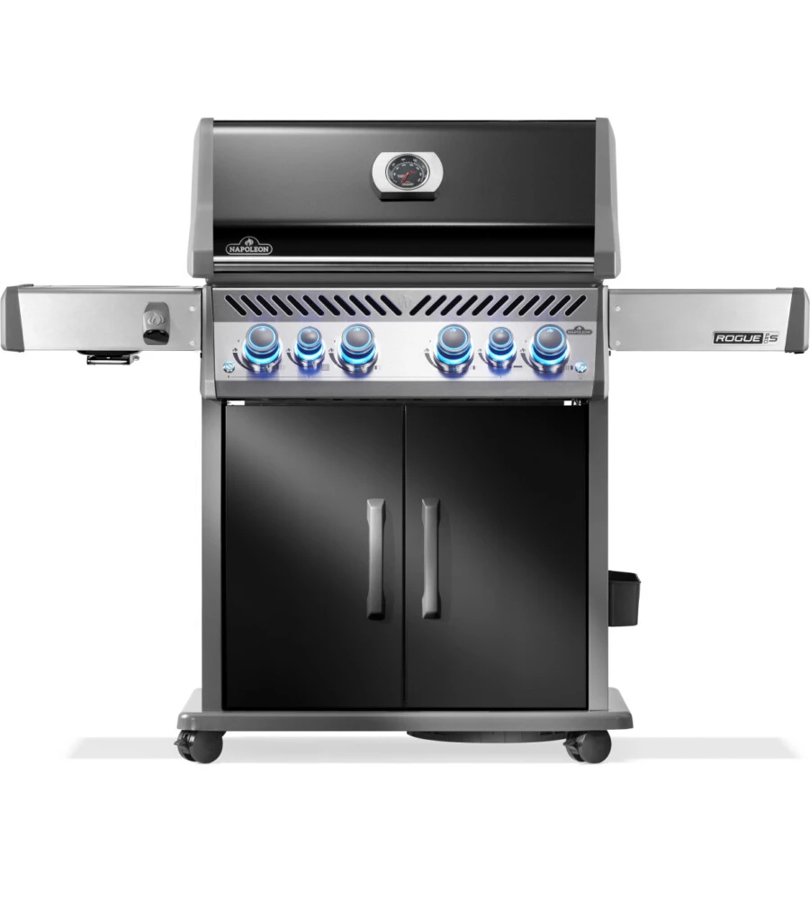 BARBECUE A GAS NAPOLEON "ROGUE PRO S 525" NERO 6 BRUCIATORI