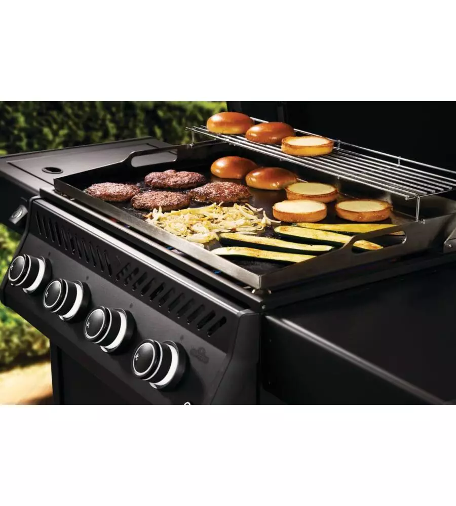 BARBECUE A GAS NAPOLEON "ROGUE PRO PHANTOM 30" NERO 4 BRUCIATORI