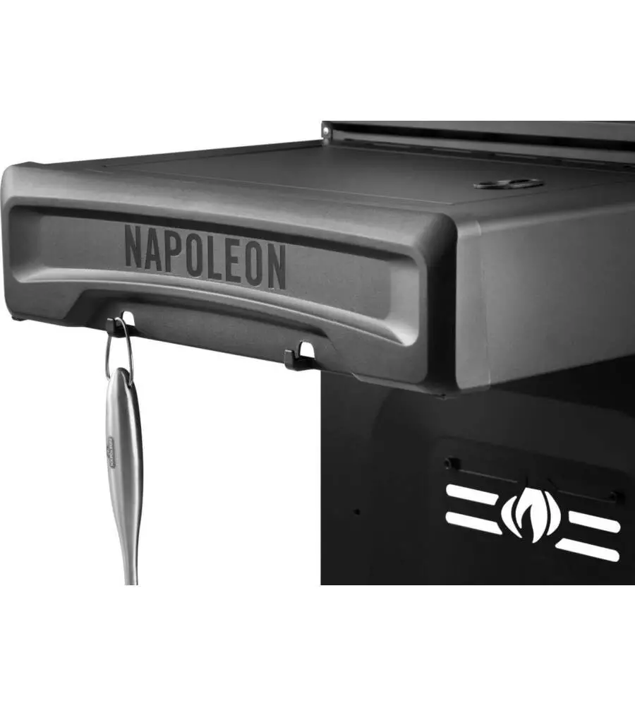 BARBECUE A GAS NAPOLEON "ROGUE PRO PHANTOM 30" NERO 4 BRUCIATORI