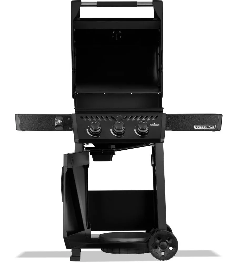 BARBECUE A GAS NAPOLEON "FREESTYLE 365" NERO 3 BRUCIATORI