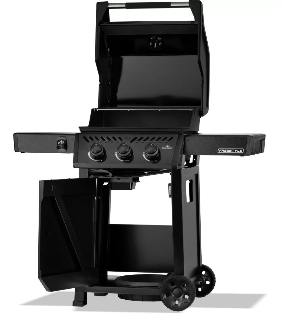 BARBECUE A GAS NAPOLEON "FREESTYLE 365" NERO 3 BRUCIATORI
