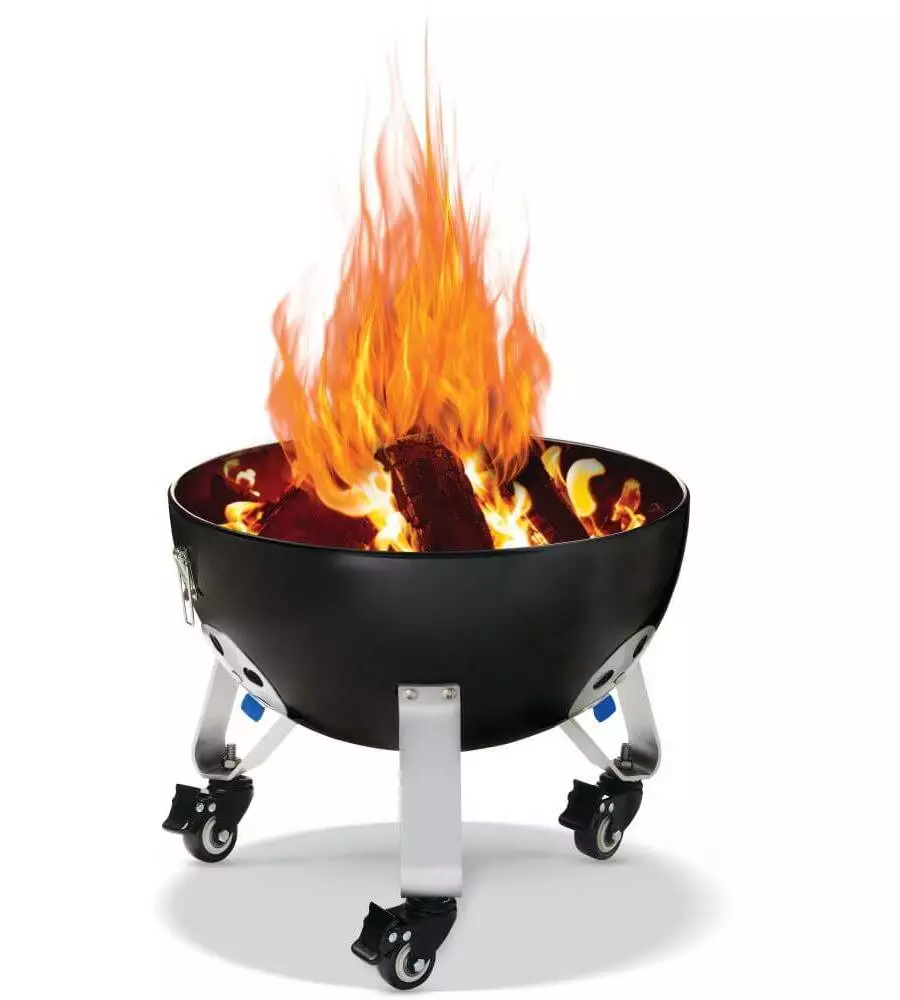 BARBECUE A CARBONELLA AFFUMICATORE NAPOLEON "APOLLO 18" NERO Ø 46 CM