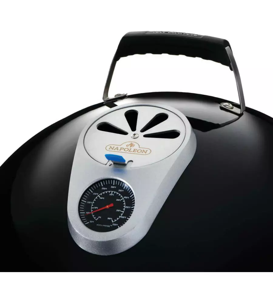 BARBECUE A CARBONELLA AFFUMICATORE NAPOLEON "APOLLO 18" NERO Ø 46 CM