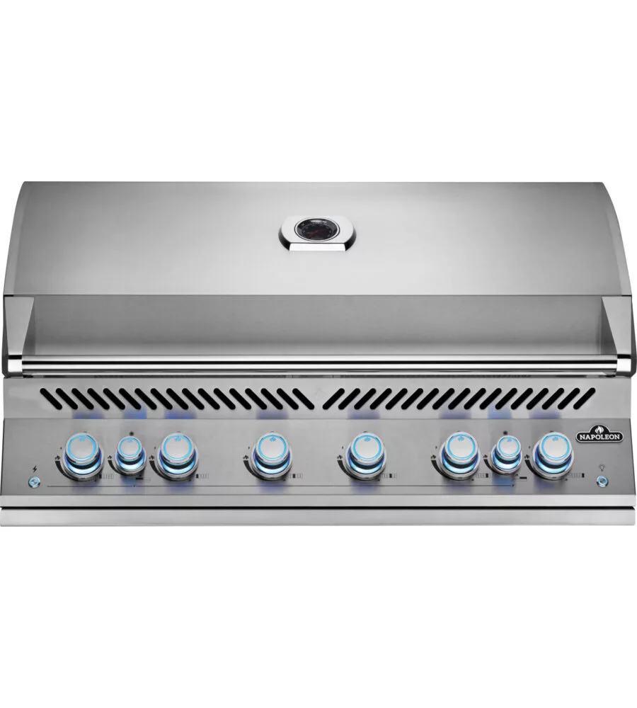 BARBECUE A GAS DA INCASSO NAPOLEON "SERIE 700 44 " GRIGIO 8 BRUCIATORI