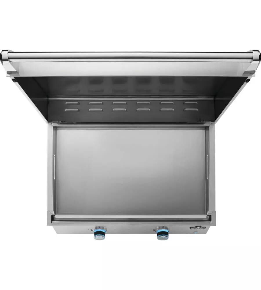 PIASTRA A GAS INTEGRATA NAPOLEON "SERIE 700" GRIGIO 2 BRUCIATORI