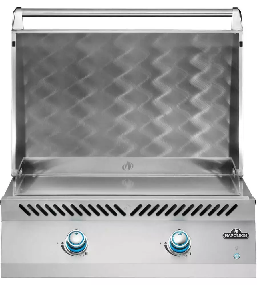 PIASTRA A GAS INTEGRATA NAPOLEON "SERIE 700" GRIGIO 2 BRUCIATORI