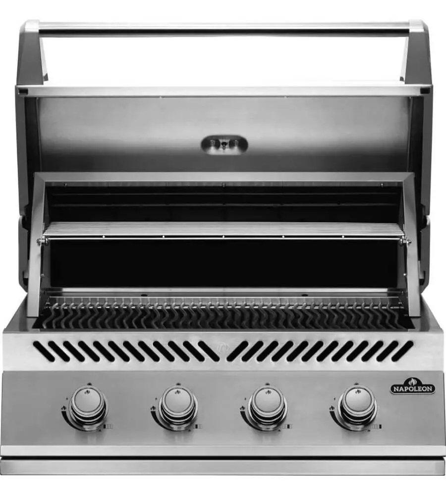 BARBECUE A GAS NAPOLEON "BUILT-IN 500 SERIES 32" GRIGIO 4 BRUCIATORI