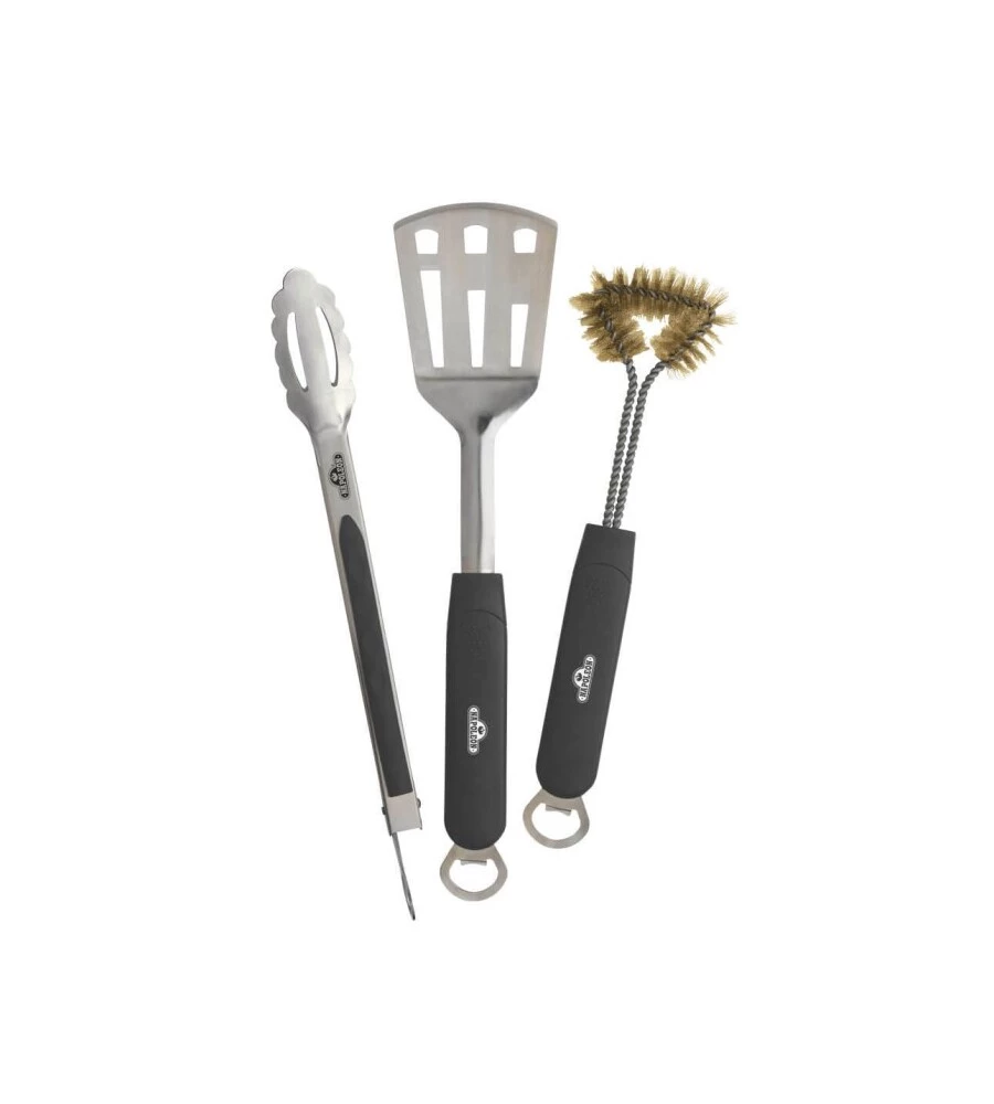 SET STRUMENTI PER BARBECUE NAPOLEON IN ACCIAIO INOX 3 PEZZI