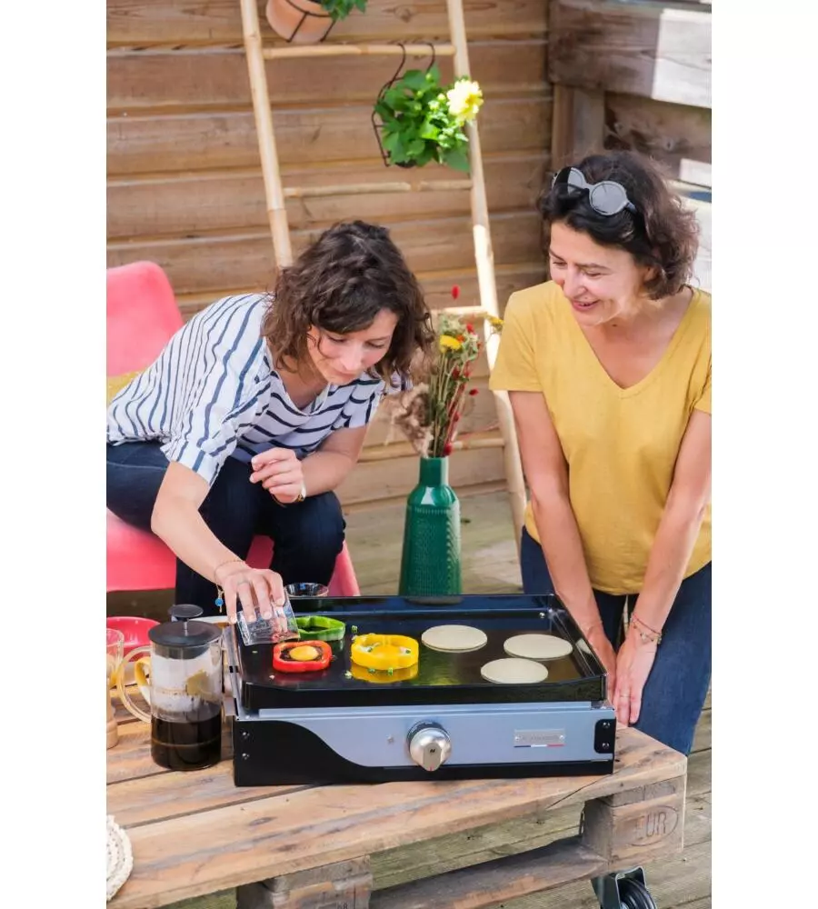 PIASTRA ELETTRICA LE MARQUIER "LE PETITE" IN GHISA NERO 1 BRUCIATORE