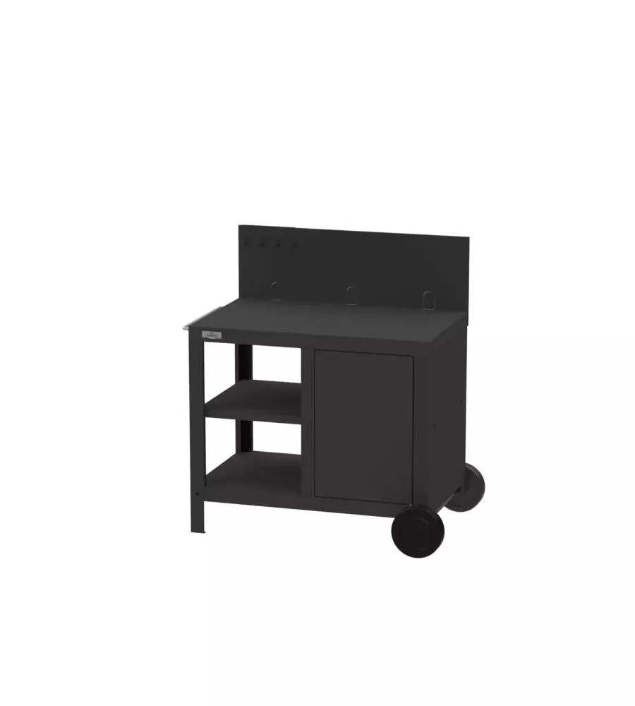 CARRELLO PER BARBECUE LE MARQUIER "ALLURE" NERO