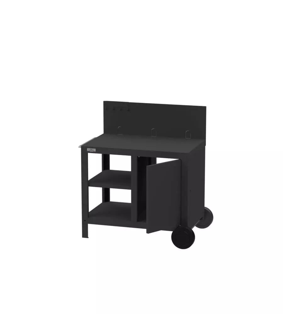 CARRELLO PER BARBECUE LE MARQUIER "ALLURE" NERO
