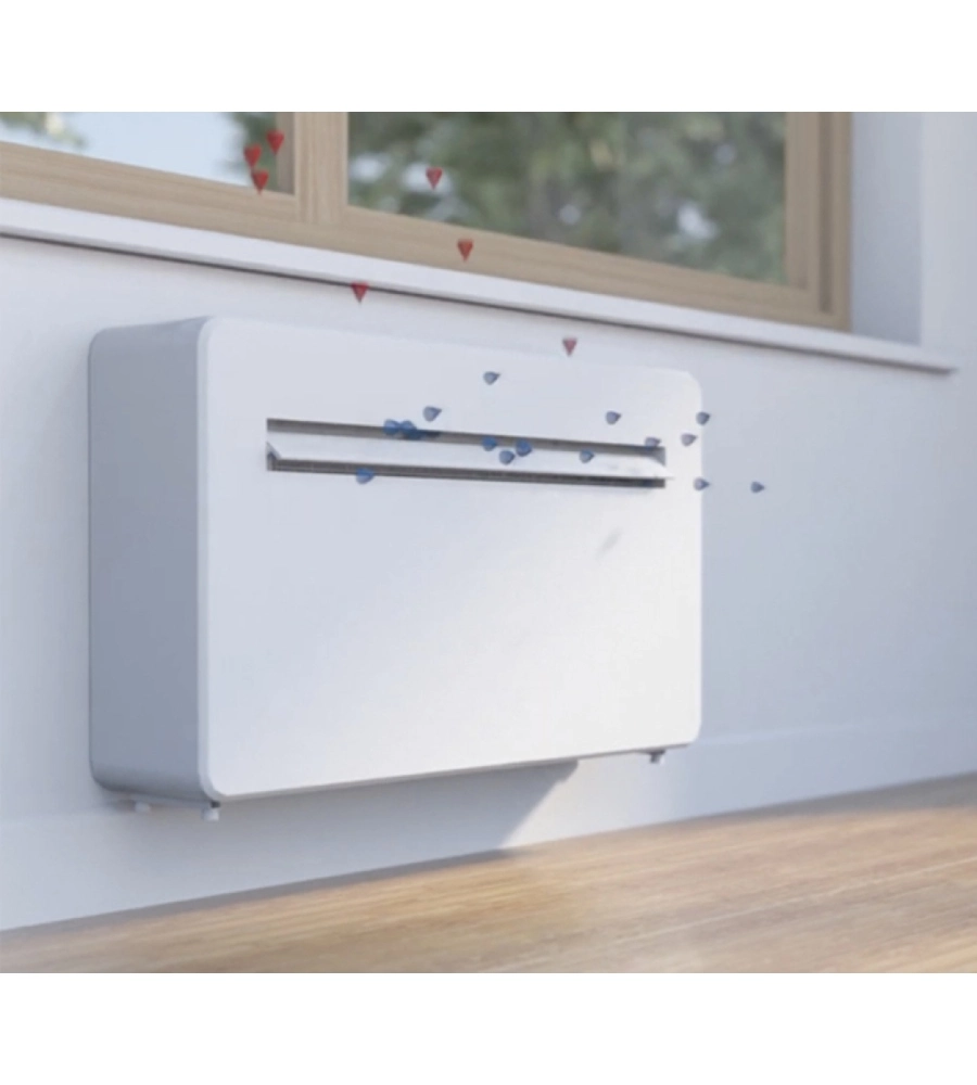 Climatizzatore caldo freddo Qlima "WDH 435 PTC" monosplit senza unità esterna 12000 btu