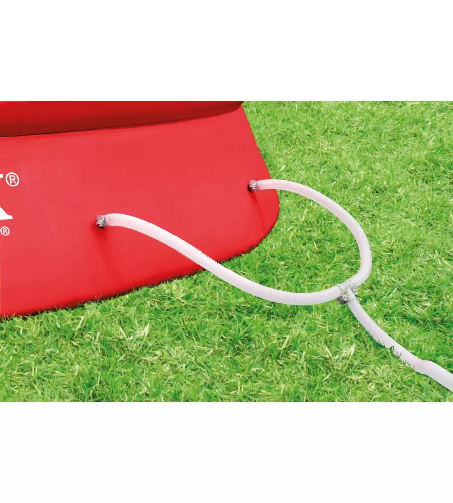 PISCINA FUORI TERRA AUTOPORTANTE ROTONDA INTEX "EASY HAPPY GRANCHIO" ROSSO 183X183X51 CM - COD. 26100NP