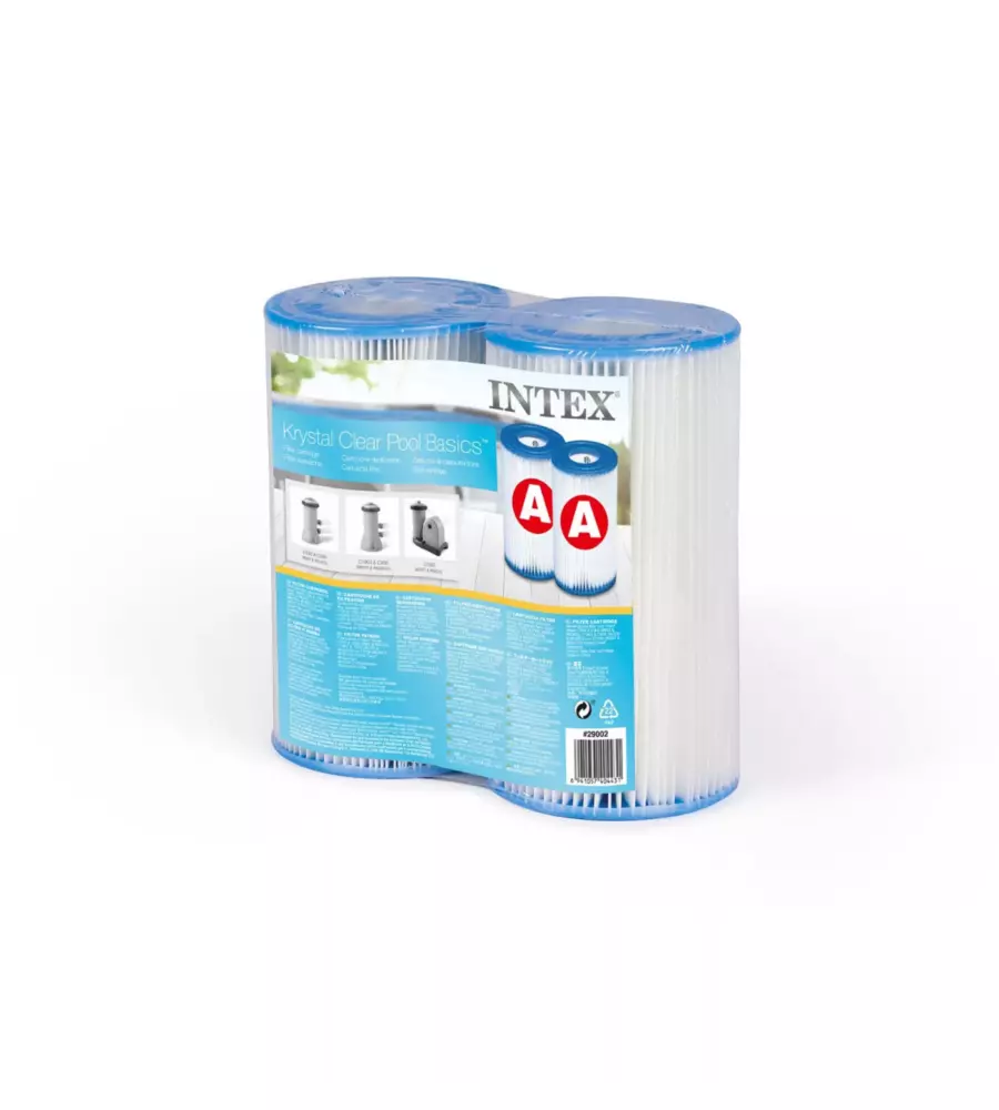 FILTRO A CARTUCCIA INTEX "MODELLO A" 2 PEZZI - COD. 29002