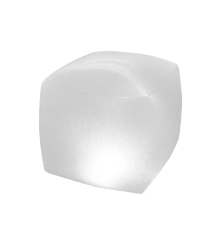 LUCE GALLEGGIANTE CUBICA A BATTERIE INTEX PER PISCINE 23X23X22 CM - COD. 28694