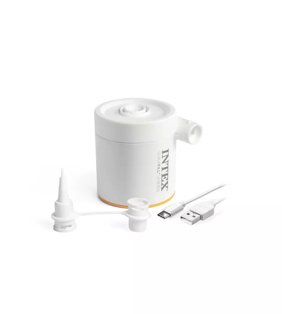 POMPA ELETTRICA INTEX "QUICKFILL  USB150" PER GONFIAGGIO E SGONFIAGGIO GONFIABILI - COD. 66616