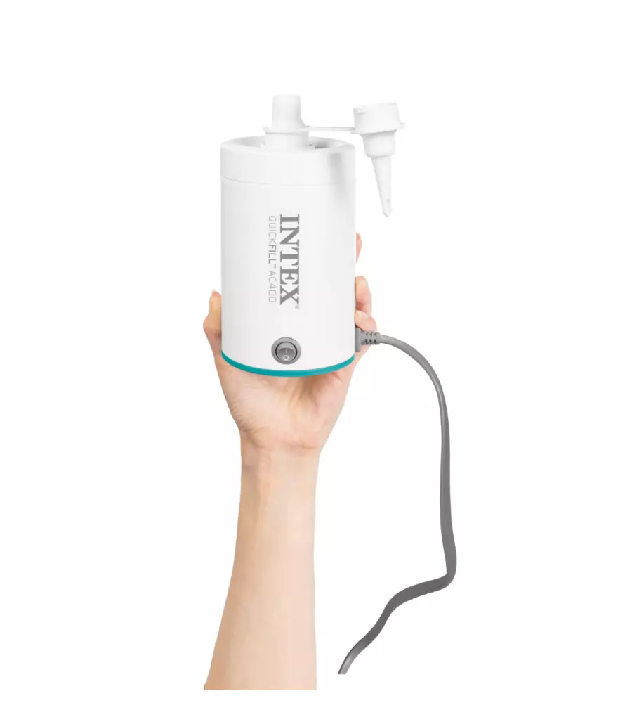 POMPA ELETTRICA INTEX "QUICKFILL AC400" PER GONFIAGGIO E SGONFIAGGIO GONFIABILI - COD. 66646