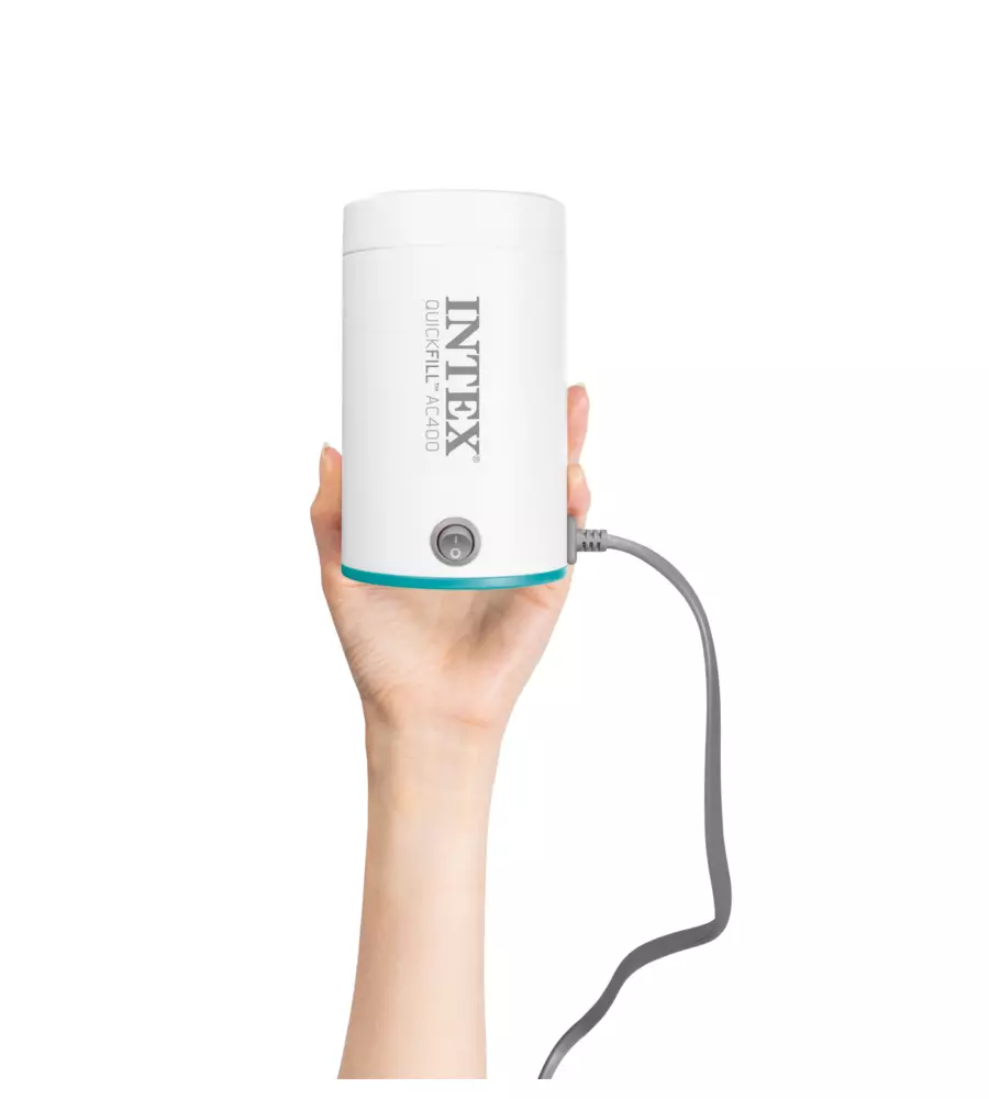 POMPA ELETTRICA INTEX "QUICKFILL AC400" PER GONFIAGGIO E SGONFIAGGIO GONFIABILI - COD. 66646