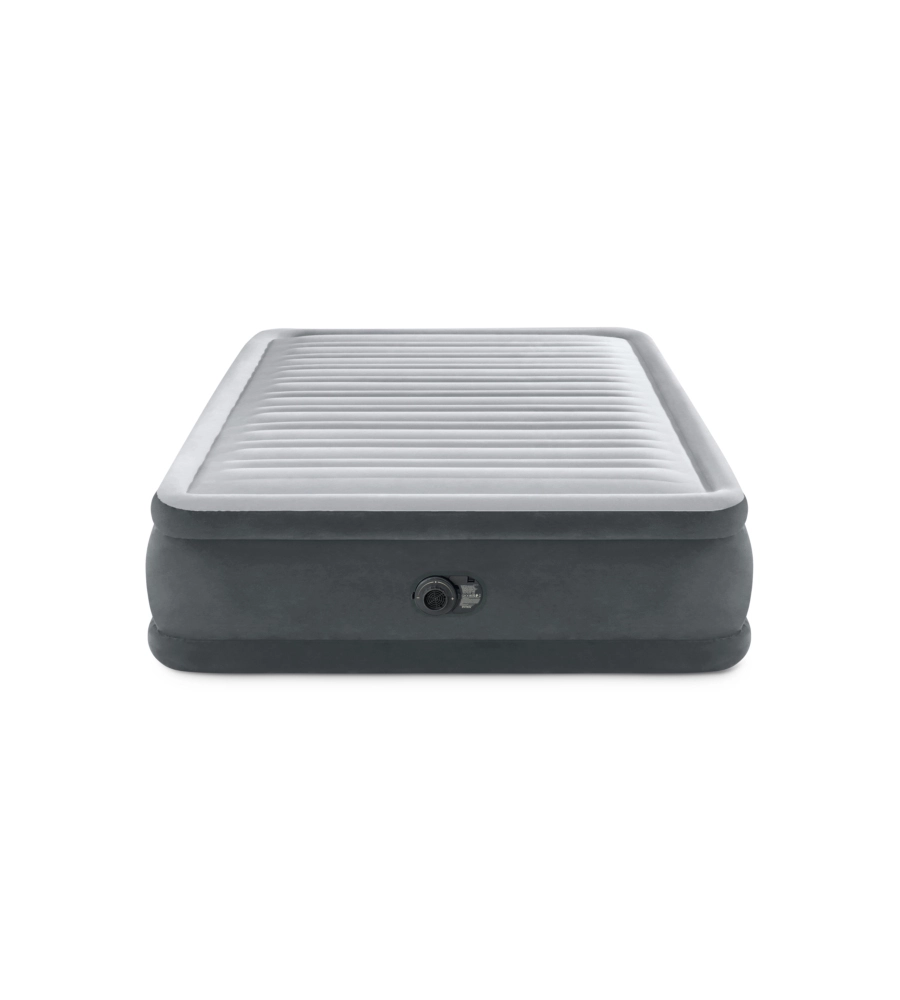 MATERASSO MATRIMONIALE GONFIABILE INTEX "DURA BEAM COMFORT PLUSH ELEVATED" CON POMPA INTEGRATA 152X203X46 CM - COD. 64414NP