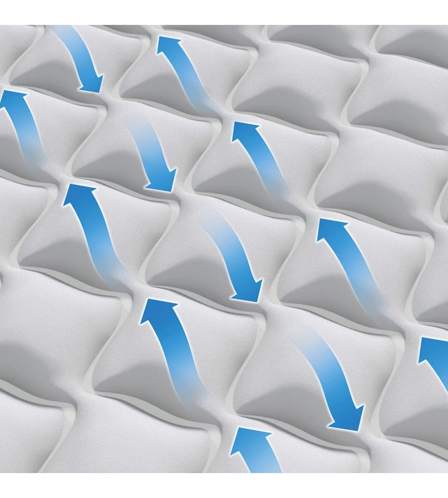 MATERASSO SINGOLO GONFIABILE INTEX "DURA BEAM SUPREME" CON POMPA INTEGRATA 99X191X51 CM - COD. 64488NP