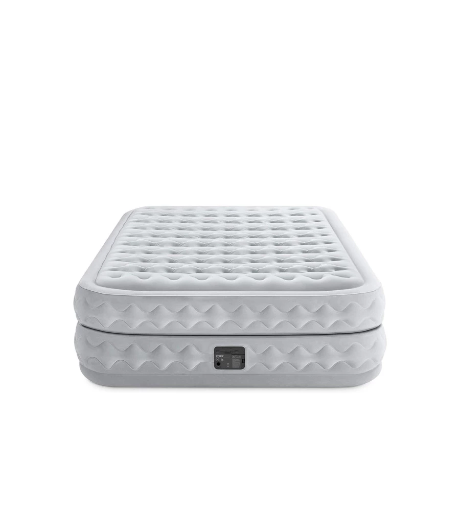 MATERASSO MATRIMONIALE GONFIABILE INTEX "DURA BEAM SUPREME" CON POMPA INTEGRATA 152X203X51 CM - COD. 64490NP