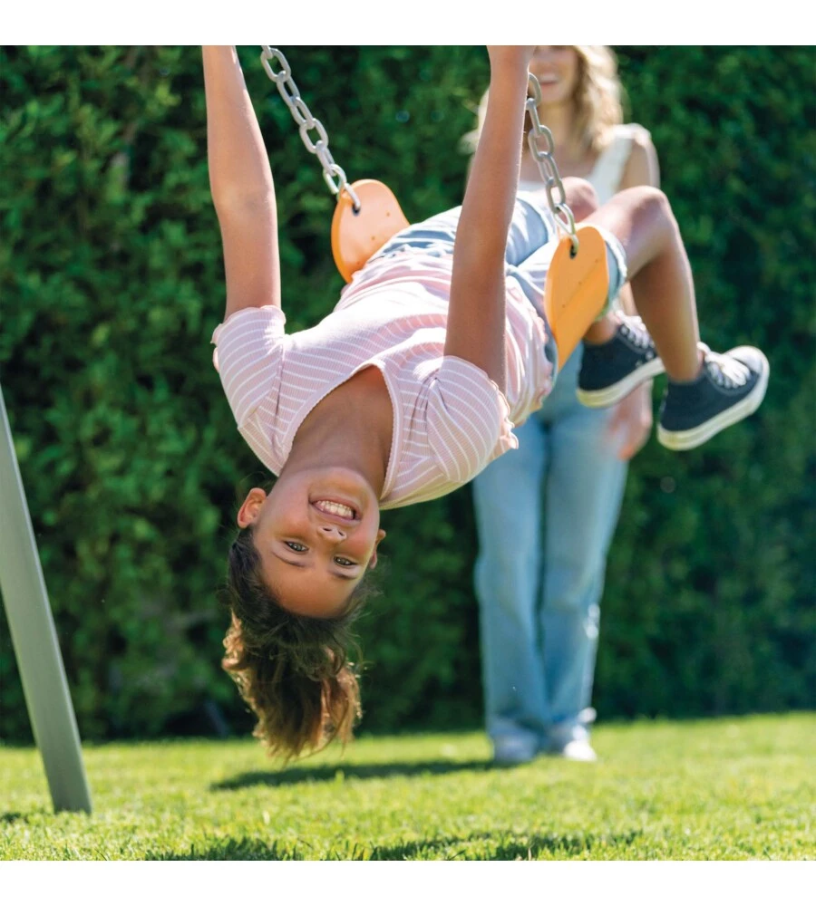 ALTALENA INTEX CON SEGGIOLINO E DONDOLO NIDO IN ACCIAIO GRIGIO 254X235X200 CM - COD. 44126