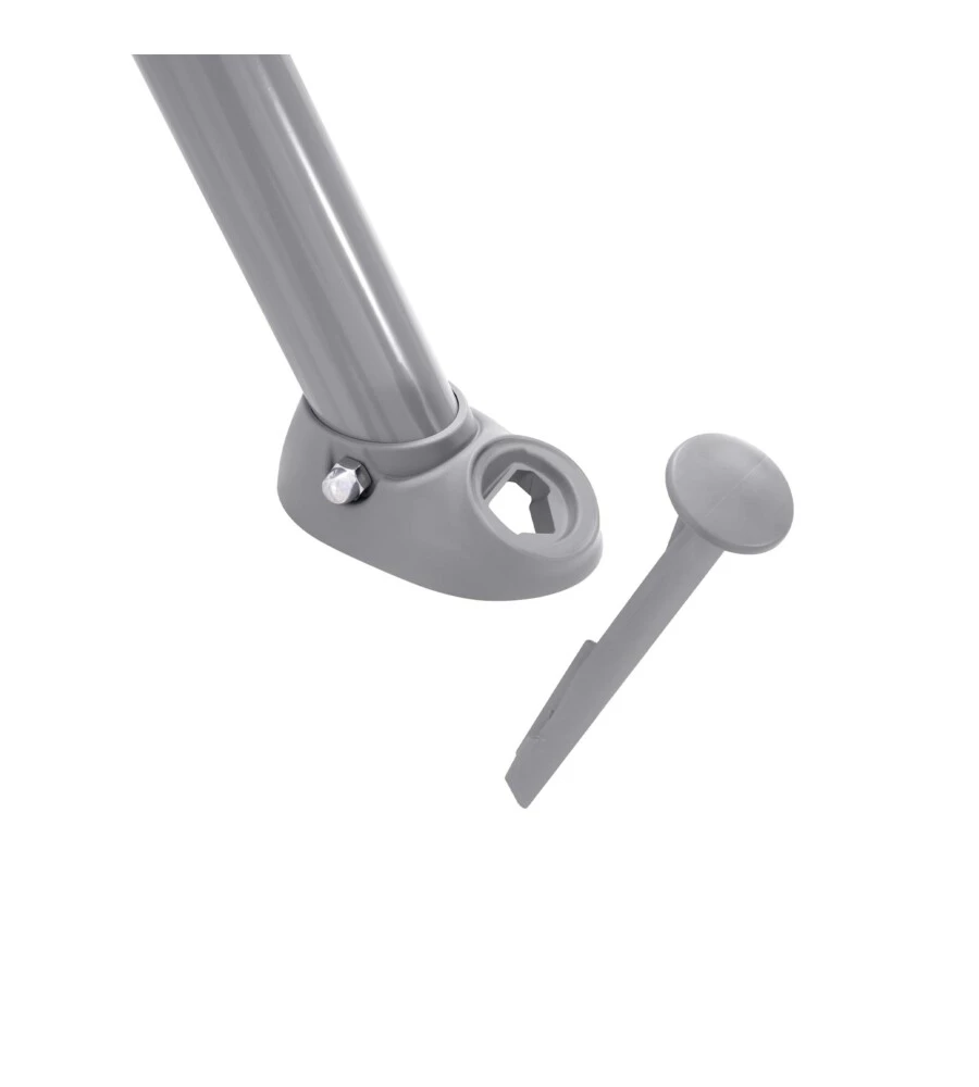 ALTALENA INTEX CON SEGGIOLINO E DONDOLO NIDO IN ACCIAIO GRIGIO 254X235X200 CM - COD. 44126