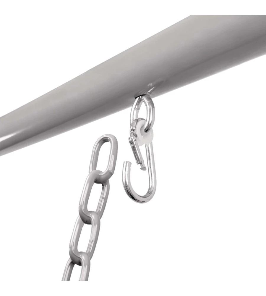 ALTALENA INTEX CON SEGGIOLINO E DONDOLO NIDO IN ACCIAIO GRIGIO 254X235X200 CM - COD. 44126