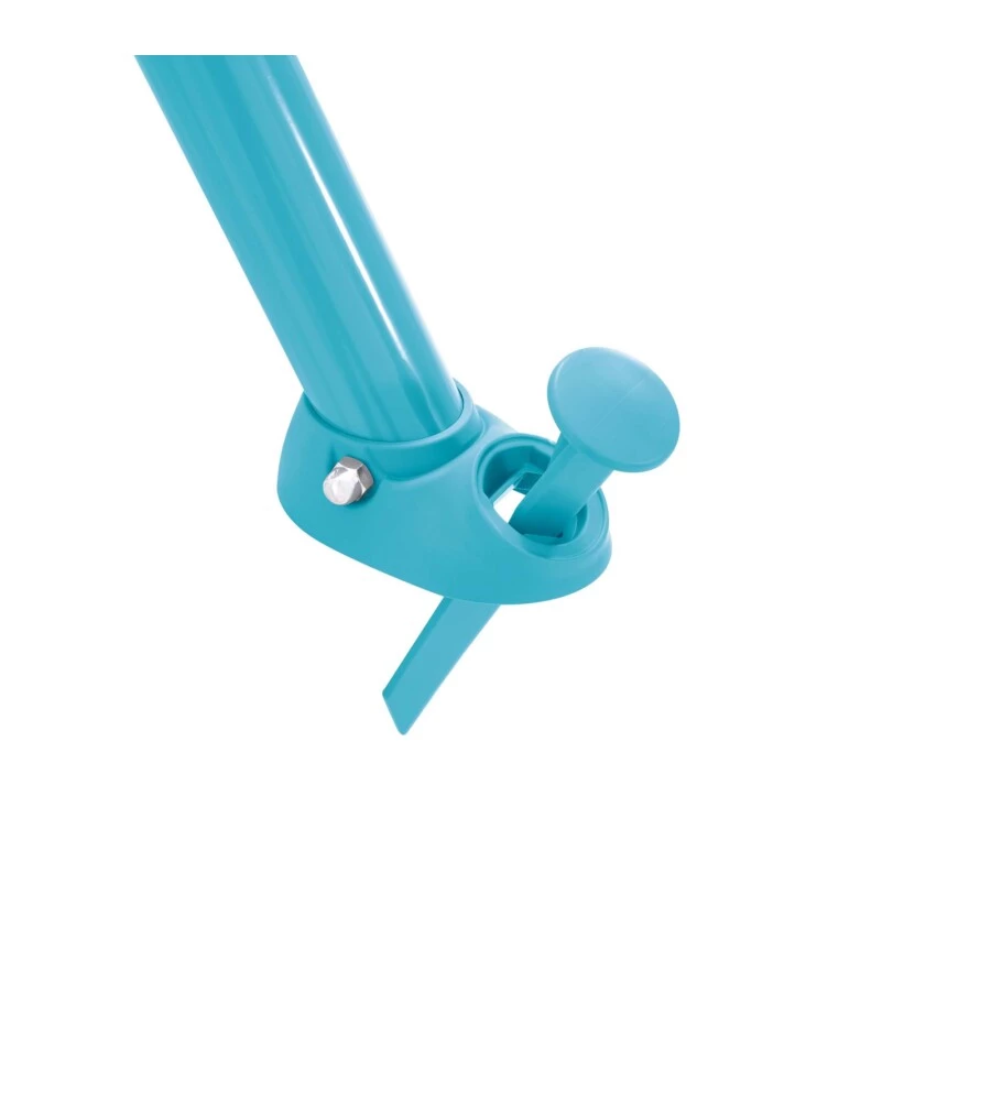 ALTALENA INTEX CON DUE SEGGIOLINI E DONDOLO NIDO IN ACCIAIO VERDE E AZZURRO 343X235X200 CM - COD. 44133