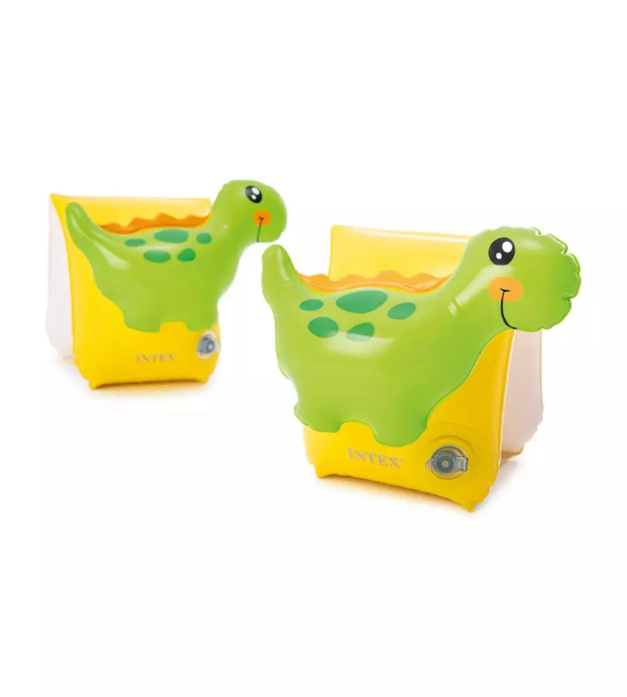 BRACCIOLI GONFIABILI INTEX "DINOSAURI" IN VINILE 230X20 CM - COD. 56664EU