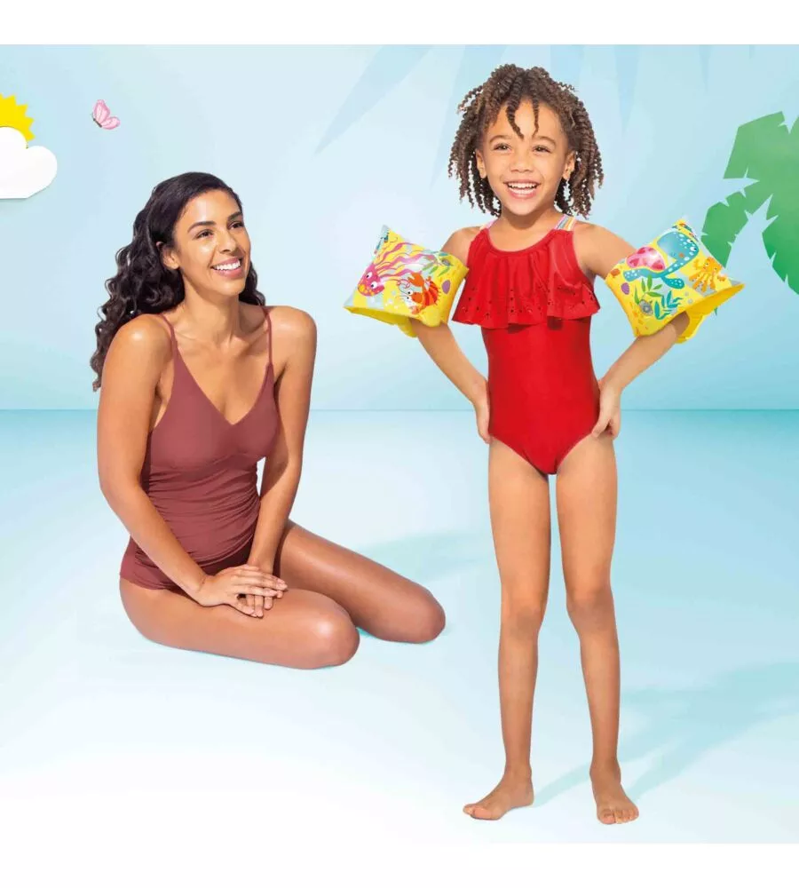 BRACCIOLI GONFIABILI INTEX "FONDO MARINO" IN VINILE 23X15 CM - COD. 56666EU