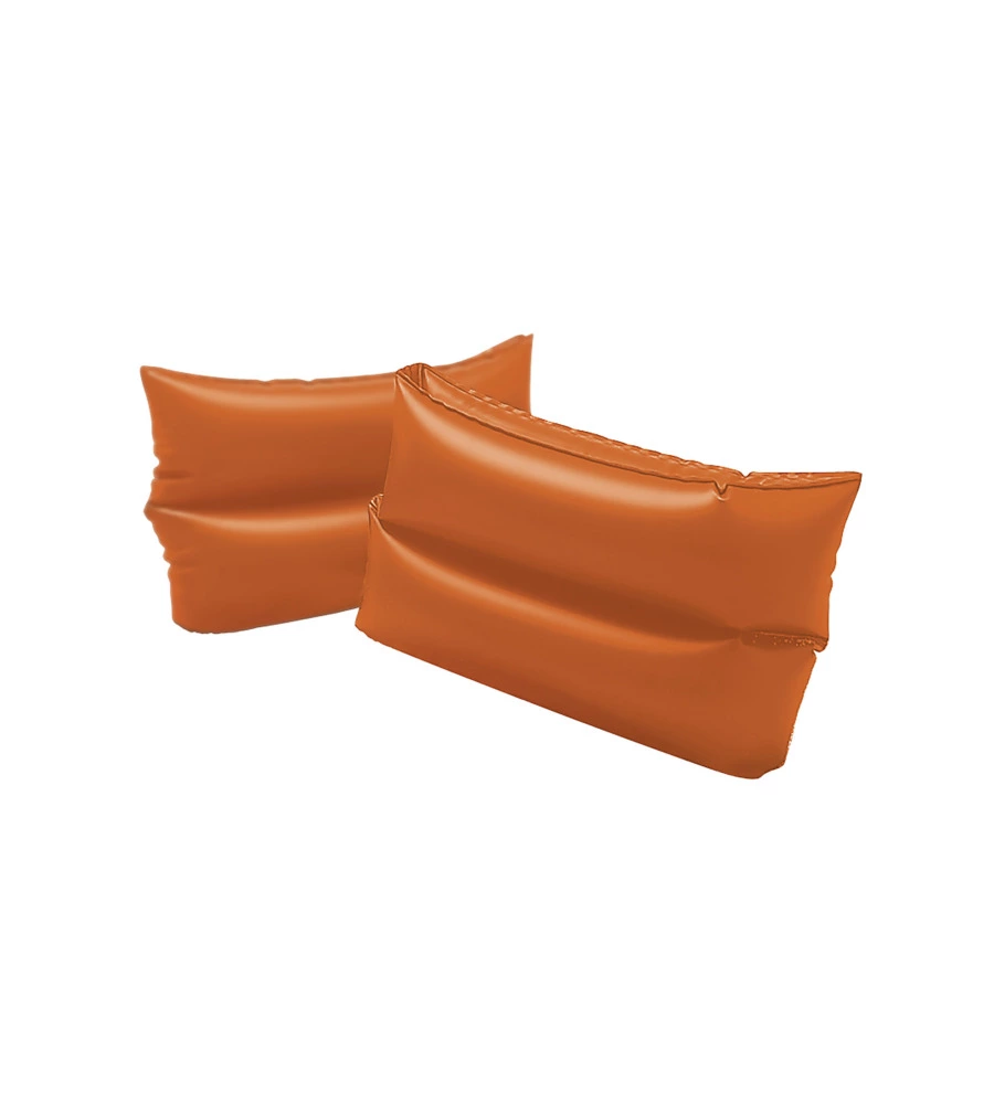 BRACCIOLI GONFIABILI LARGHI INTEX IN VINILE ARANCIONE 25X17 CM - COD. 59642EU
