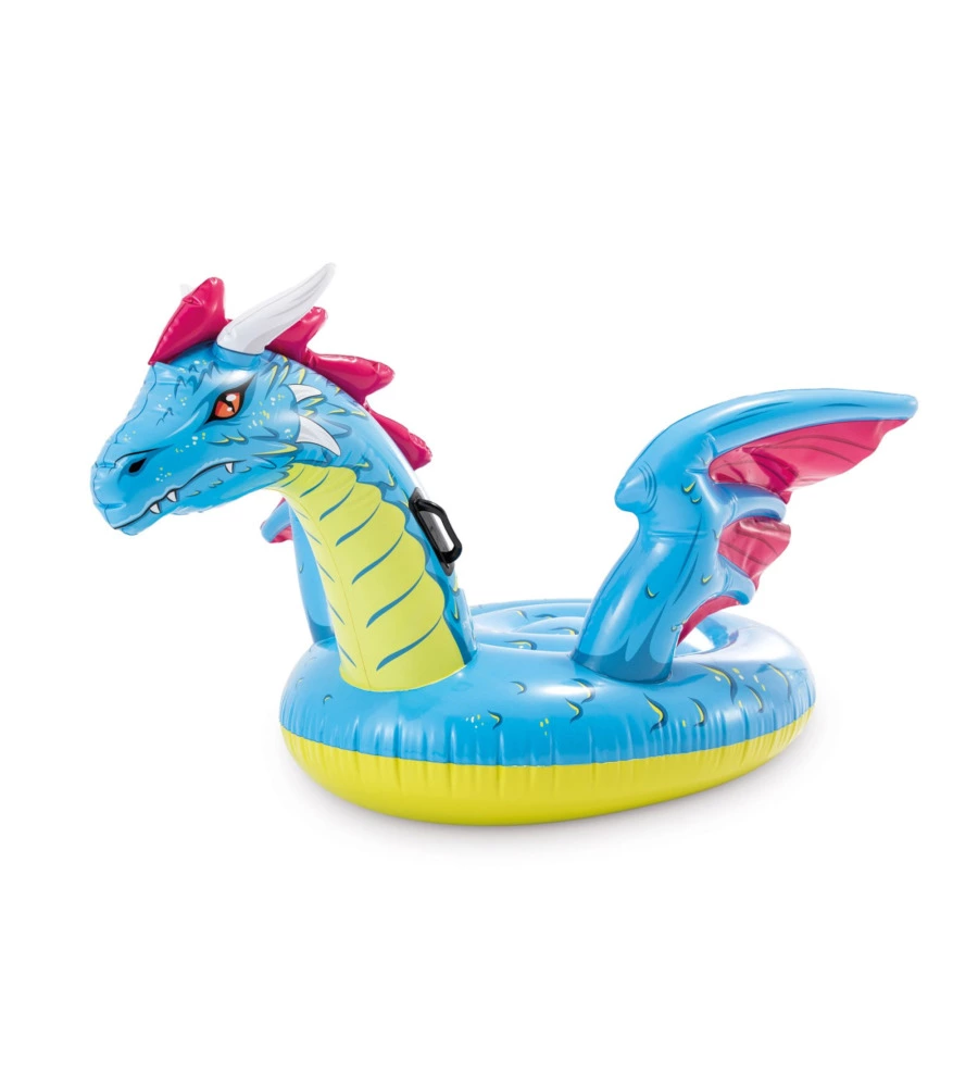 CAVALCABILE GONFIABILE INTEX "DRAGO" IN VINILE 201X191 CM - COD. 57563NP