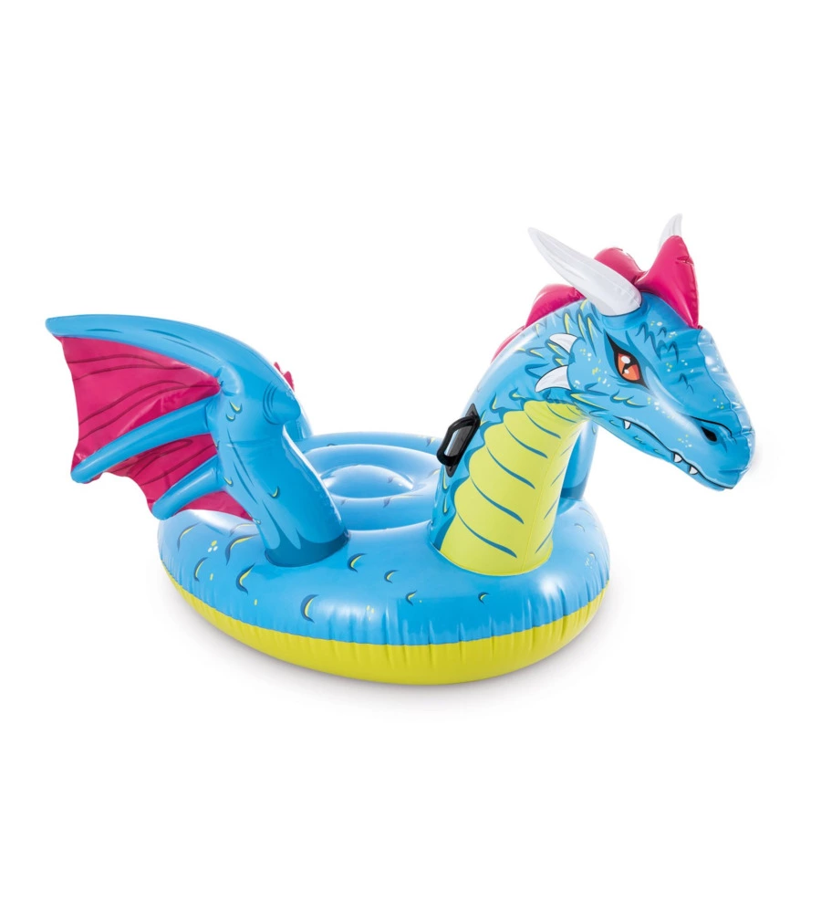 CAVALCABILE GONFIABILE INTEX "DRAGO" IN VINILE 201X191 CM - COD. 57563NP