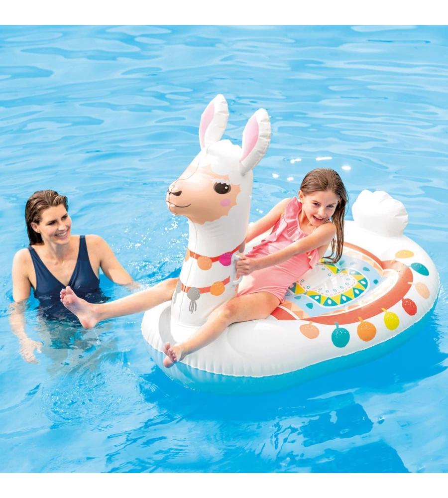 CAVALCABILE GONFIABILE INTEX "LAMA" IN VINILE 135X94X112 CM - COD. 57564NP