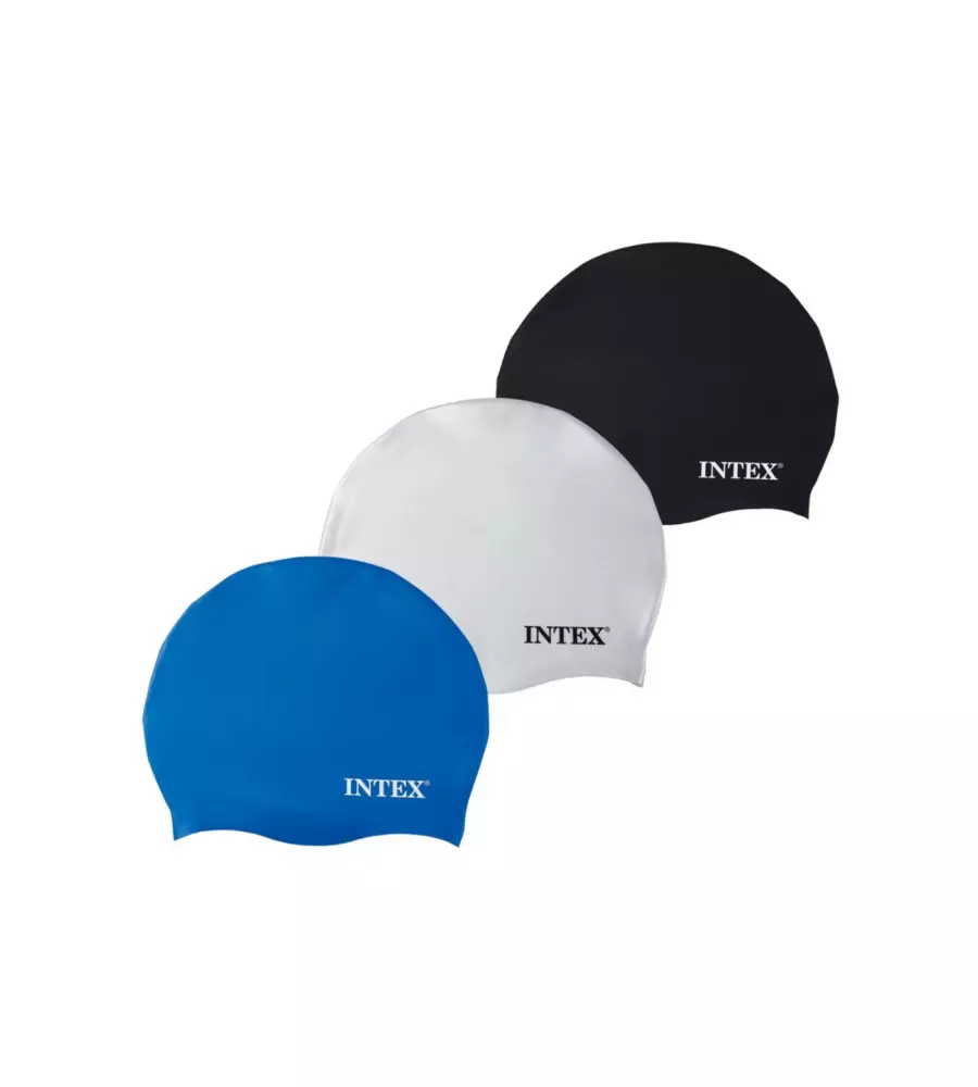 CUFFIA DA NUOTO PER BAMBINI INTEX IN SILICONE COLORI ASSORTITI - COD. 55991