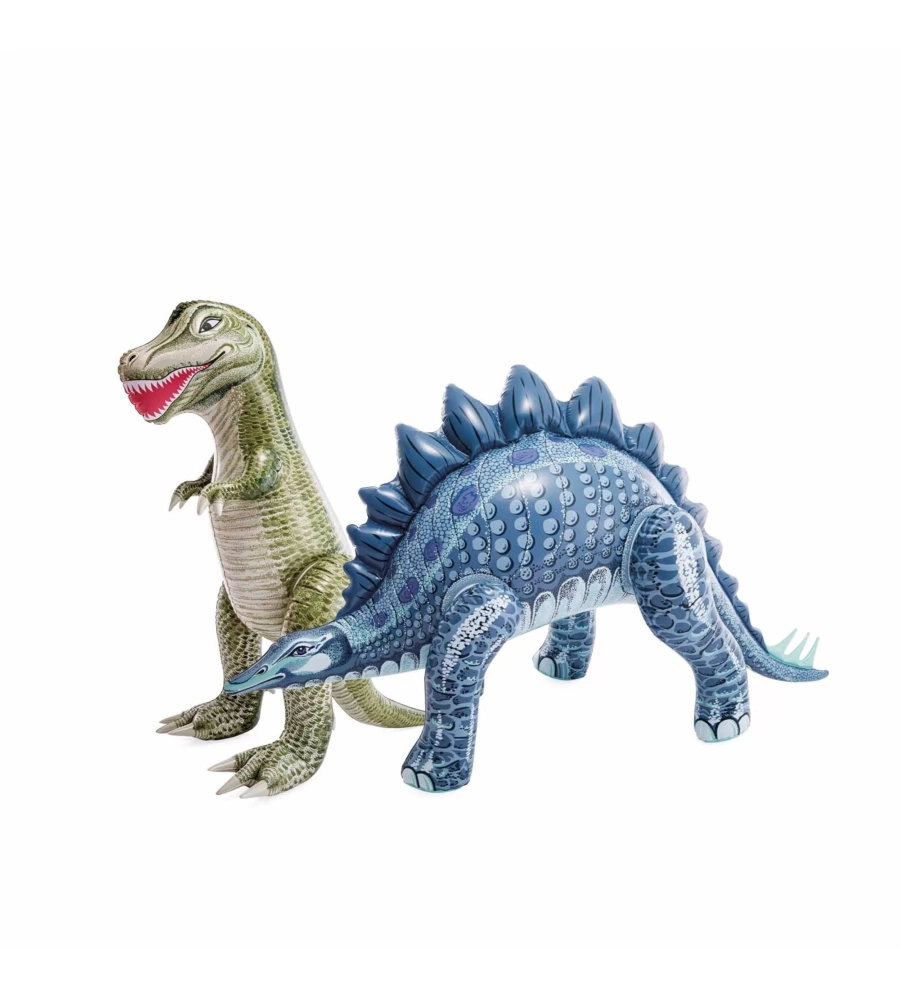 DINOSAURI GONFIABILI INTEX "TIRANNOSAURO O STEGOSAURO" COLORI ASSORTITI - COD. 48593NP