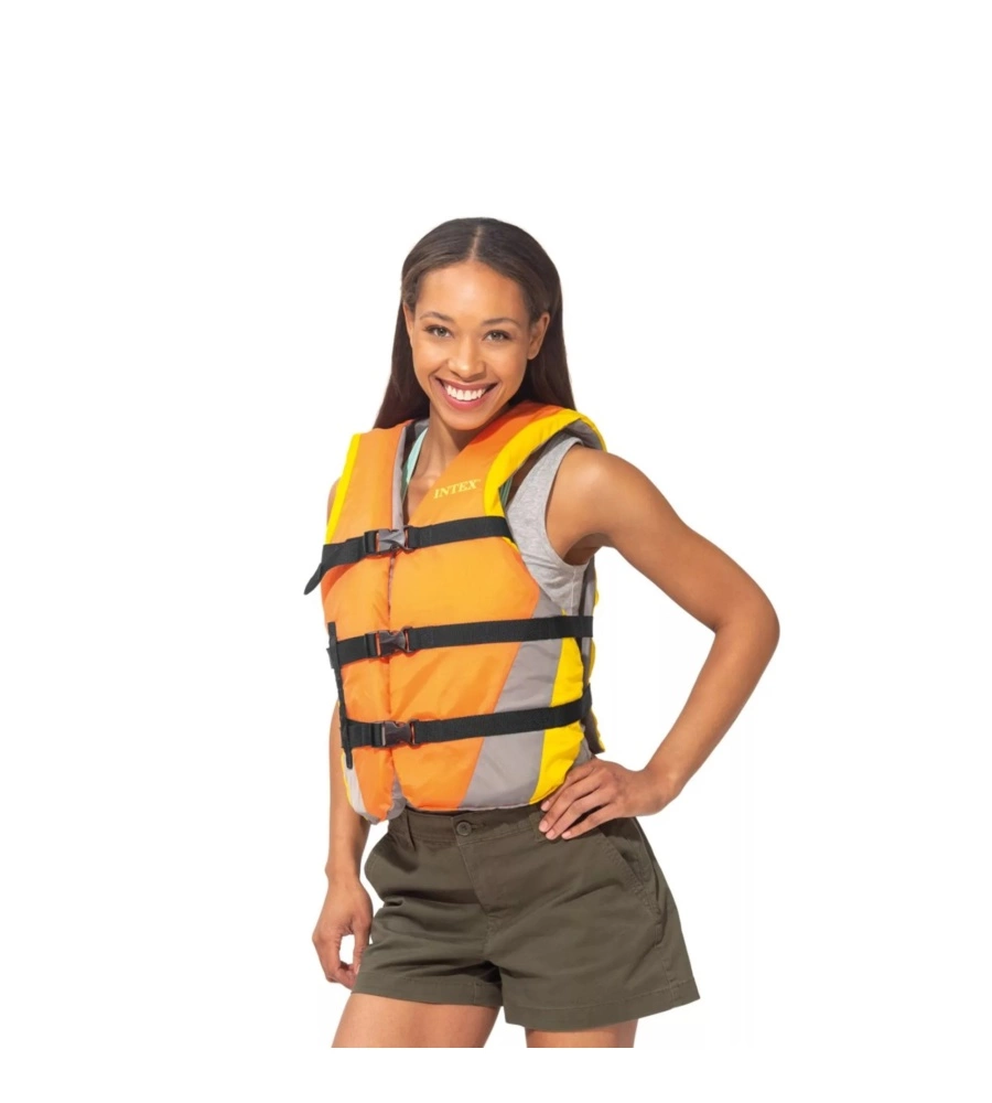 GIUBBOTTO SALVAGENTE PER ADULTI INTEX - COD. 000446247
