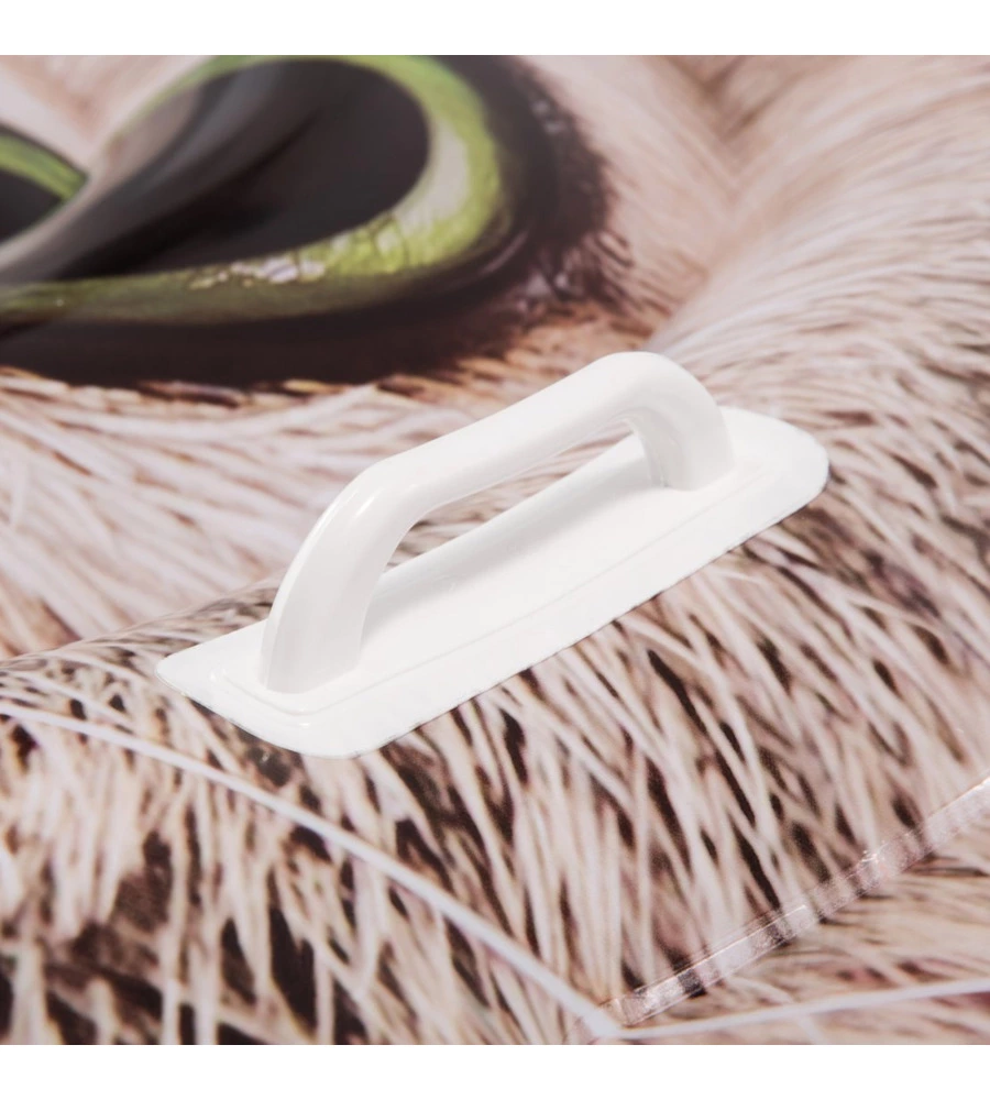 MATERASSINO GONFIABILE INTEX "GATTO" IN VINILE GRIGIO 137X130X23 CM - COD. 58784EU