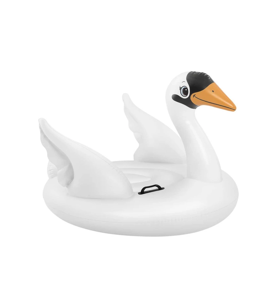 CAVALCABILE GONFIABILE INTEX "GRANDE CIGNO" IN VINILE BIANCO 194X152X147 CM - COD. 56287