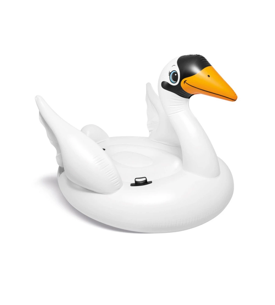 CAVALCABILE GONFIABILE INTEX "CIGNO" IN VINILE BIANCO 178X140X132 CM - COD. 57287EU